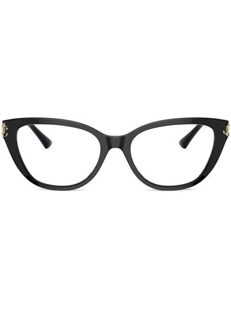 Jimmy Choo Eyewear Occhiali cat-eye - Nero