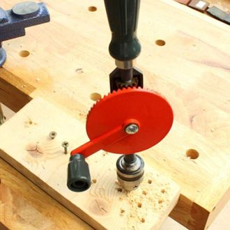 OEM Juego De Taladro Manual, Taladro Manual De 3/8 (1,5-10 Mm), Portabrocas De Acero Fundido De Doble Pi&ntilde;&oacute;n, Taladro Manual, Con 13 Brocas De Acero, Para 