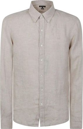 Michael Kors Camicia in lino - Toni neutri