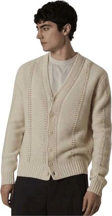 Daniele Fiesoli Cardigam-100 Cardigan - - Knitwear - Uomo - Beige - XL