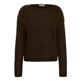 MY ESSENTIAL WARDROBE Maglieria Girocollo - - Knitwear - Donna - Marrone - L