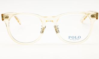 Polo Ralph Lauren 0PH2264D Round Plastic Frame Eyeglasses - Champagne
