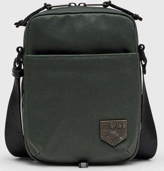 Diesel D-Pack - Crossbody bag with emblem logo - Crossbody Bags - Unisex - Green