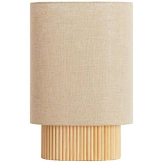 Light & Living Light & Living - L&aacute;mpara De Mesa - Laslo - Natural - Madera