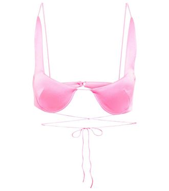 Alex Perry Bralette Pierce in raso