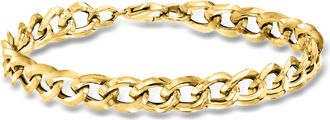 Ross-Simons Italian 14kt Yellow Gold Curb-Link Bracelet