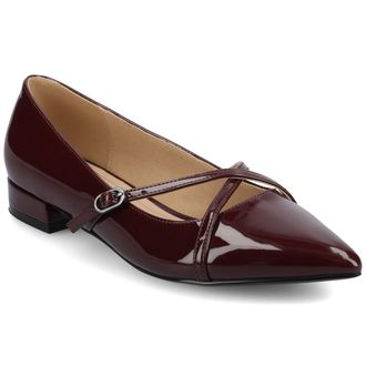 Journee Collection Women & apos;s Camby Medium and Wide Width Dress Flats
