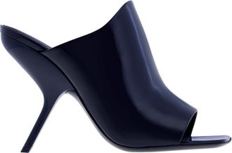 Ferragamo Era X5 Patent Leather Mules, Size 7 C