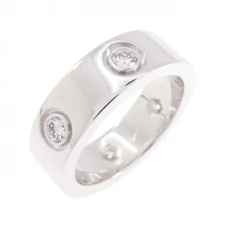 Cartier White Gold White Gold (18K) Band Ring (Pre-Owned)