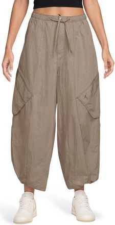 Nike Jordan Flight Crop Parachute Pants in 247 Khaki/khaki at Nordstrom, Size X-Small