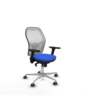 Piqueras y Crespo Silla De Oficina Piqueras Y Crespo Azul Aluminio Espuma