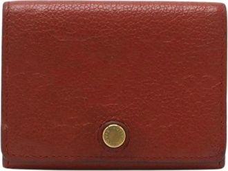 Louis Vuitton Pre-owned Monogram Empreinte Kaarthouder - Dames - Vintage Accessoires - Rood - ONE Size - Leer - Vintage