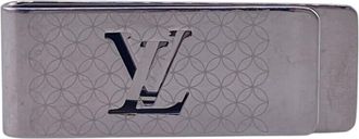Louis Vuitton Silver Stainless Steel Money Clip (Pre-Owned)