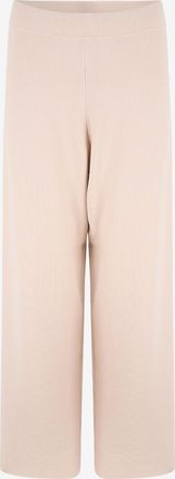Fabiana Filippi Merinowoll-Punto-Milano-Hose mit weitem Bein und hohem Bund