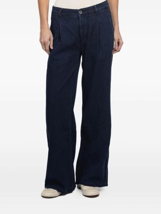 DL1961 pleated denim jeans - Blauw