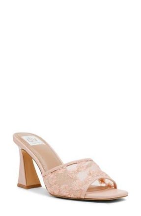Dolce Vita Yossi Slide Sandal in Pink Lace at Nordstrom Rack, Size 7.5