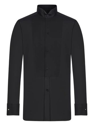 Tom Ford long-sleeves shirt - men - Cotton - 43 - Black
