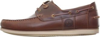 Barbour Sailor Shoes, male, Brown, Size: 12 US Wake Boat Shoe