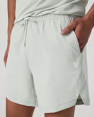 Vuori Clothing Crosscourt Shorts Unlined 7 | Moonstone | XS, Size Extra Small