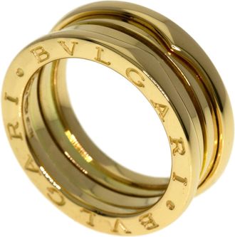 Bulgari B.Zero1 Yellow Gold (18K) Band Ring (Pre-Owned)