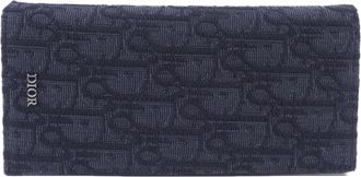 Dior Black Long Wallet (Bi-Fold) (Pre-Owned)