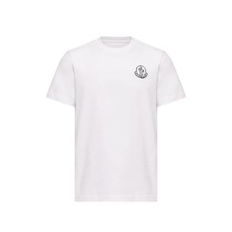Moncler Cotton Jersey Logo Patch T-shirt
