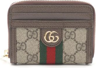 Gucci Portafoglio Ophidia anni 2020 - Marrone