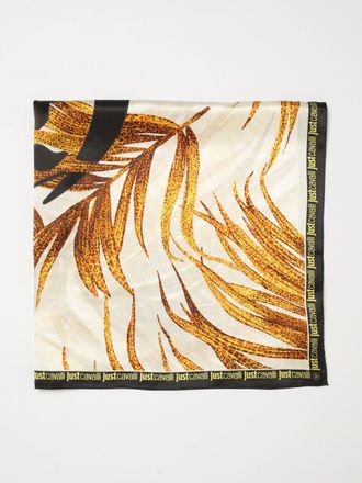 Just Cavalli Foulard Just Cavalli in seta con stampa foliage