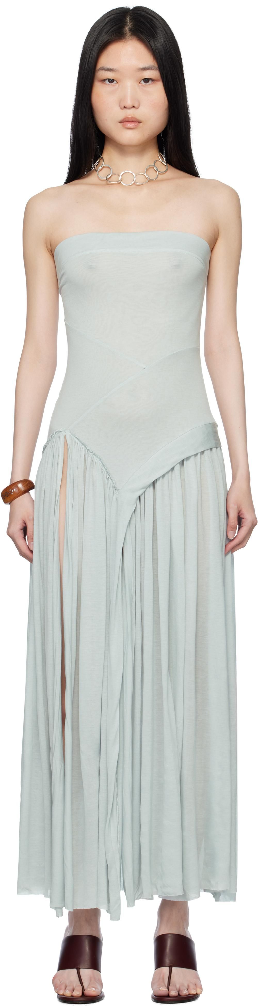 パーティードレス ELISABETTA FRANCHI Satin midi dress with asymmetric skirt Midi dress made of satin with asymmetric skirt | Elisabetta