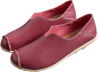 Generic Walking Slip on Shoes Flat Comfort Breathable Lightweight Anti-Slip Sneakers Non Slip Extra Wide Fit Orthopedic Mesh Walking Shoes Flat Breathable Non