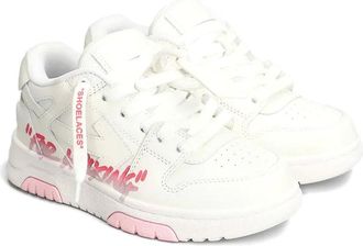Off-white Sneakers With Logo