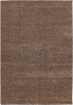 LALEE Hochwertiger Teppich Trendy Uni, Braun