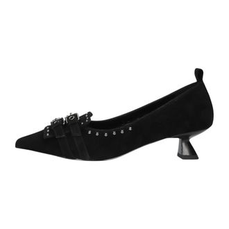 Lodi A-Canari Pump - Dames - Schoenen - Zwart - Maat: 41 EU Leer
