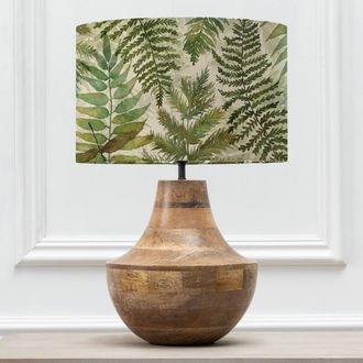 Voyage Maison Leven Table Lamp With Elowen Eva Lampshade in Olive