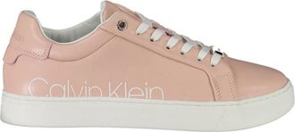 Calvin Klein Sportieve Roze Damessneakers - Dames - Sneakers - Roze - 36 EU - Katoen - Schoenen
