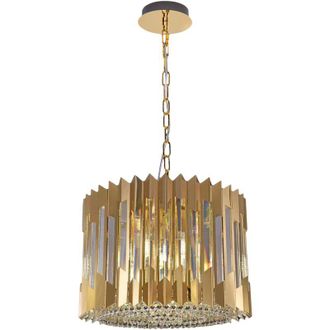 OEM L&aacute;mpara De Ara&ntilde;a Ritz Gold 7xe14