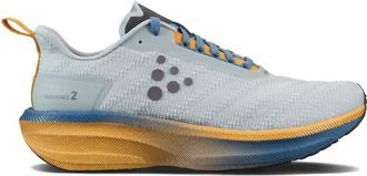 Craft Mens Endurance 2 Running Shoes In Platnum/sour