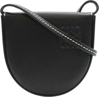Loewe Pre-owned Pochette Schoudertas - Dames - Vintage Schoudertas - Zwart - ONE Size - Leer - Vintage