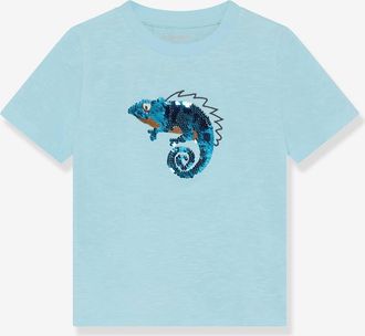 Minymo T-Shirt Jungen Print MINYMO aqua