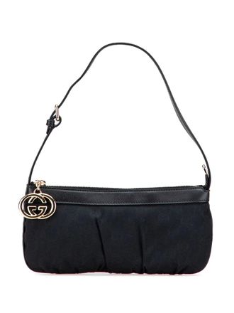 Gucci Borsa a spalla in tela GG 2000-2015 - Nero
