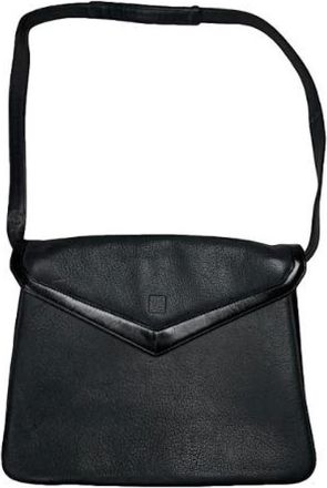 Givenchy Pre-owned Cross Body Bags, female, Black, Size: ONE SIZE Pre-owned Leather Shoulder Bag