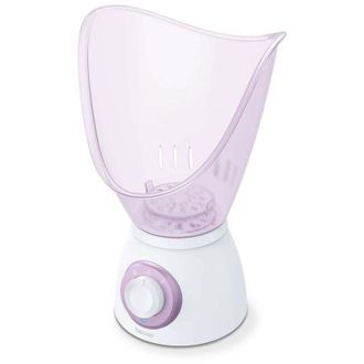 Beurer Sauna faciale Beurer FS 60 Rose con vaporizzatore per trattamenti cosmetici, apertura dei pori, idratazione, aromaterapia e inalazione