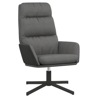 Nova Sill&oacute;n De Relax De Tela Gris Claro Vidaxl
