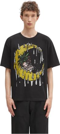 Sky High Farm Eri Tee - Heren - T-shirts - Zwart - S - Katoen - Tops