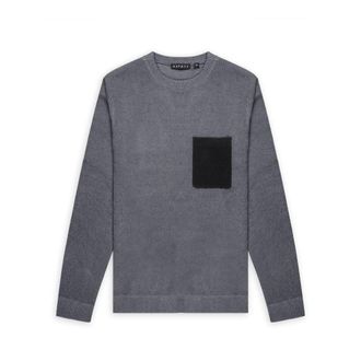 Aspact Elio Sweater - Knitwear - Hombre - Gris - 2XL