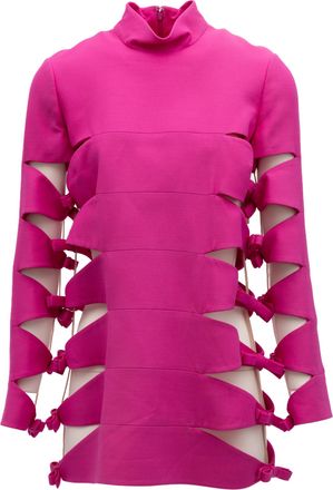 Valentino Garavani Mini Cut-out Womens Dress