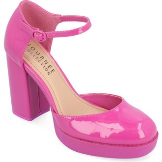 Journee Collection Samarr Pump in Pink at Nordstrom Rack, Size 9.5