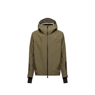 Moncler Moncler Hinterburgs Hooded Gore-tex Ski Jacket, Men, Green, Size: 2