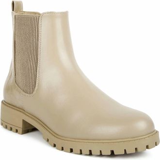 London Rag Womens Stella Chelsea Boots In Sand
