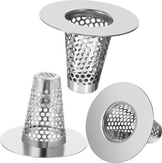 OEM 6 Piezas De Filtro De Acero Inoxidable Para Desag&uuml;e, Tapa Para Atrapar Cabello, Colador De Desag&uuml;e Para Fregadero, Tapas De Desag&uuml;e, Rejilla De Desag&uuml;